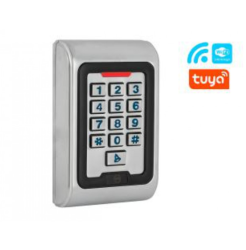 Controler de acces stand-alone cu cititor RFID EM (125 KHz), IP68, WiFi 2.4GHz, compatibil cu aplicatia Tuya SK-8EM-W-TY