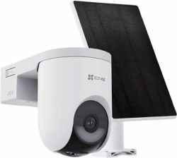 Camera de supraveghere IP Wi-Fi6 PT cu panou solar 5W, 4MP, cu baterie 5.200 mAh, cu audio bidirectional, Alarma - EZVIZ  CS-HB8c-SP