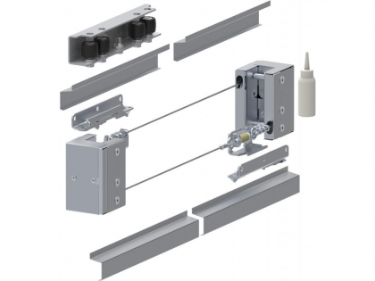 Kit accesorii poarta telecopica in 3 foi  FAC KA5102.002  pentru gol util de max. 6m 300Kg