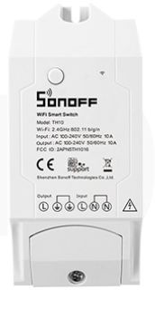 Controler WIFI SONOFF TH16 cu 2 canale