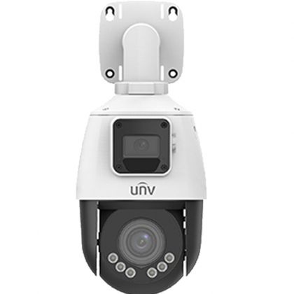 Camera de supraveghere IP PTZ 4X, Dual-Lens, 2x2MP, IR 50M, Audio, VCA, Lighthunter - UNV, IPC9312LFW-AF28-2X4