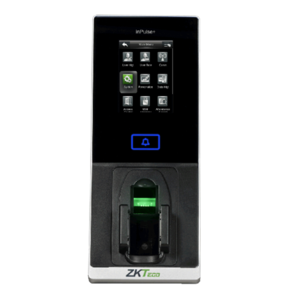 Controler de acces cu functie de pontaj, cu recunoastere vene, amprente, cititor de proximitate si cod PIN  InPULSE+