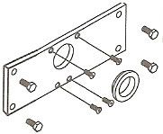 Suport fixare mecanism Bariera Telcoma BR6 model R9181005100