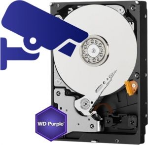 Hard disk 2TB WD Purple - Surveillance-WD20PURX