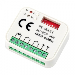 Receptor radio universal extern, 300-800 MHz RX MULTI