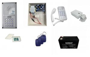 Kit interfon pentru 24 apartamente Resel ISCP-01N-50 EM 24ap