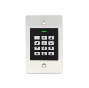 Controler RFID stand-alone antivandal de exterior cu tastatura, incastrabil EK2