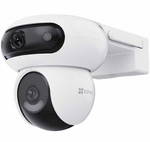 Camera de supraveghere IP PT Dual-Lens 4MP + panou solar 8W, Wi-Fi6, Baterie 10.400 mAh, Audio, IR 35M - EZVIZ CS-HB90/SP(2x4MP)     