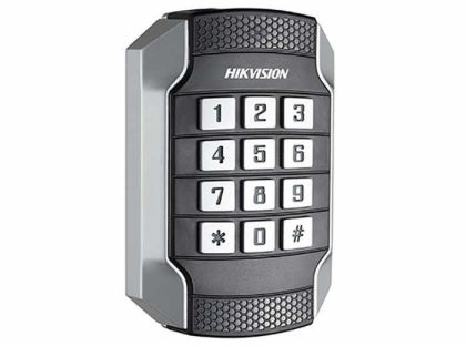 Cititor de proximitate Mifare cu tastatura, antivandal  Hikvision DS-K1104MK